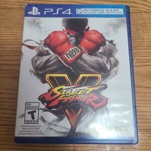 Street Fighter V Sony PS4 Game (AS IS)
